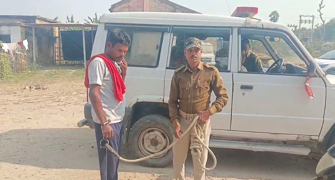 शराब पीकर हंगामा करने में शराबी गिरफ्तार