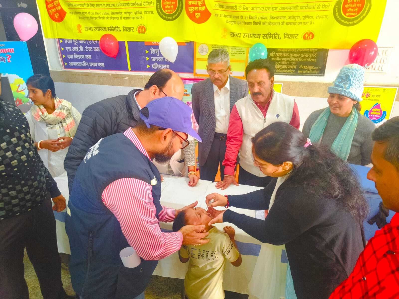 जिले में छह लाख 46 हजार 353 बच्चों को पोलियो खुराक पिलाने का लक्ष्य