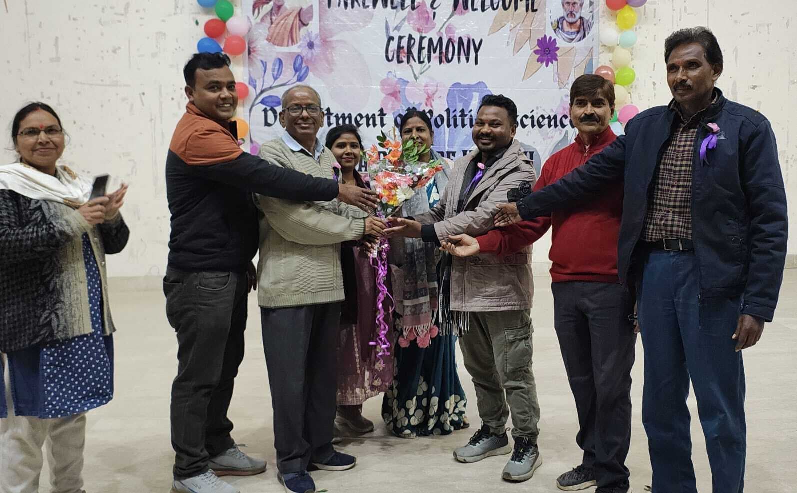 एबीवीपी के प्रदेश अध्यक्ष बनाये जाने पर प्रकाश टूटी को किया गया सम्मानित