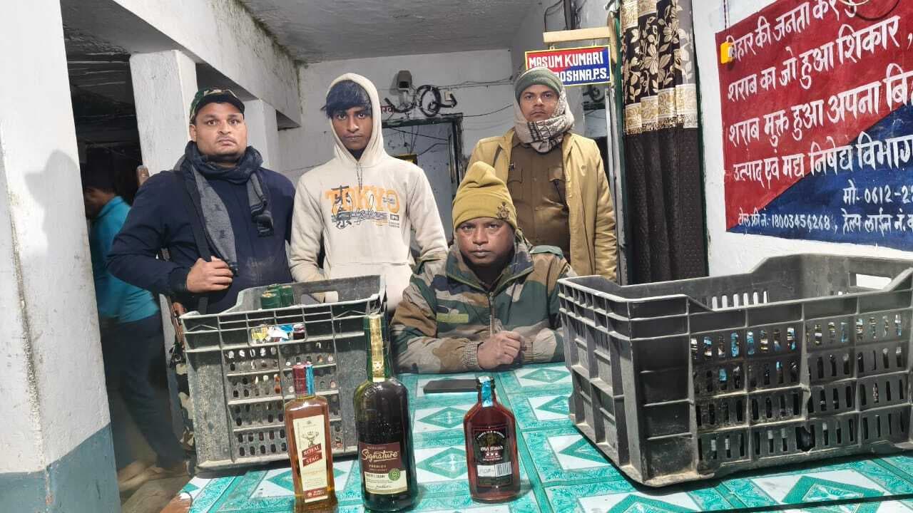 31 लीटर शराब संग तस्कर गिरफ्तार, ऑटो जब्त