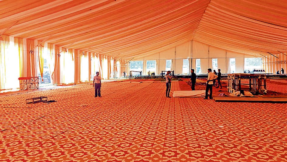 सियारसोल राजबाड़ी मैदान में सजा ‘अपने अपने राम’ का दरबार