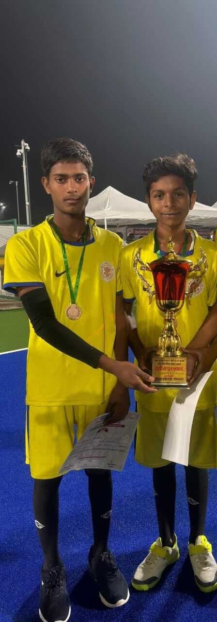 राष्ट्रीय हॉकी प्रतियोगिता में बिहार टीम के लिए कृष्णा और अंकित का हुआ चयन