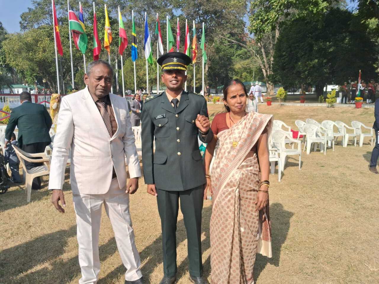 लेफ्टिनेंट चंद्रमणि राज बने एयर डिफेंस अफसर, बढ़ाया मधेपुरा का मान