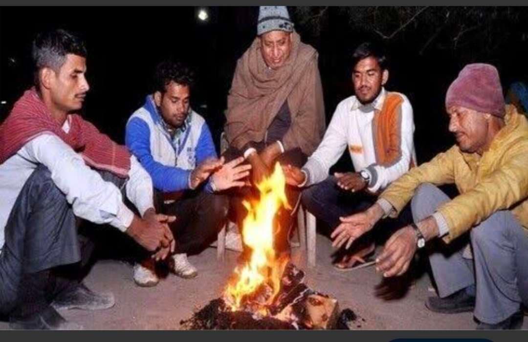 प्रखंड क्षेत्र में ठंड व कनकनी का प्रकोप बढ़ा