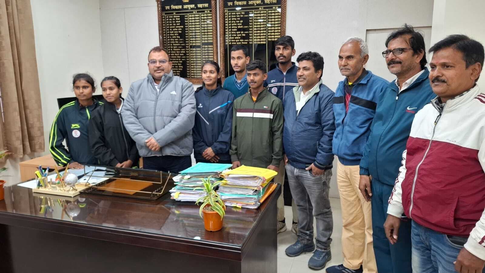 प्रतिभा कुमारी का नेटबॉल खेल के लिए बिहार टीम में चयन