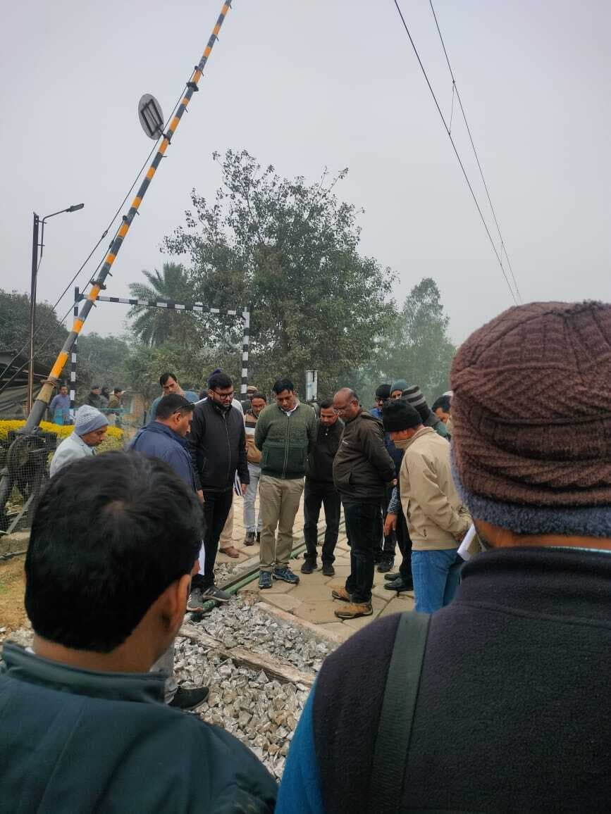 बालुरघाट रेलवे सेक्शन का अधिकारियों ने किया सुरक्षा ऑडिट, दिए आवश्यक निर्देश