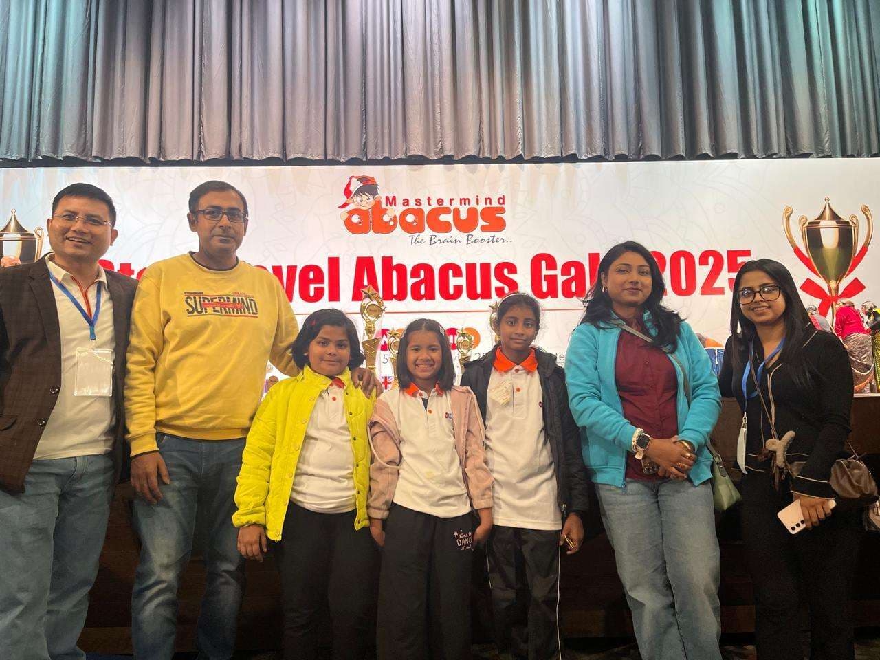 स्टेट लेवल मास्टरमाइंड अबेकस गाला 2025 का हुआ आयोजन, अनम अंजुम सम्मानित