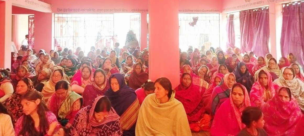 कांटाकोश सत्संग आश्रम में सत्संग का आयोजन