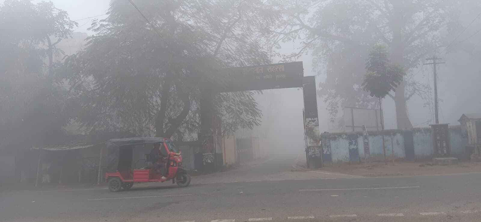 6.7 डिग्री सेल्सियस के साथ सहरसा रहा राज्य का सबसे ठंडा जिला