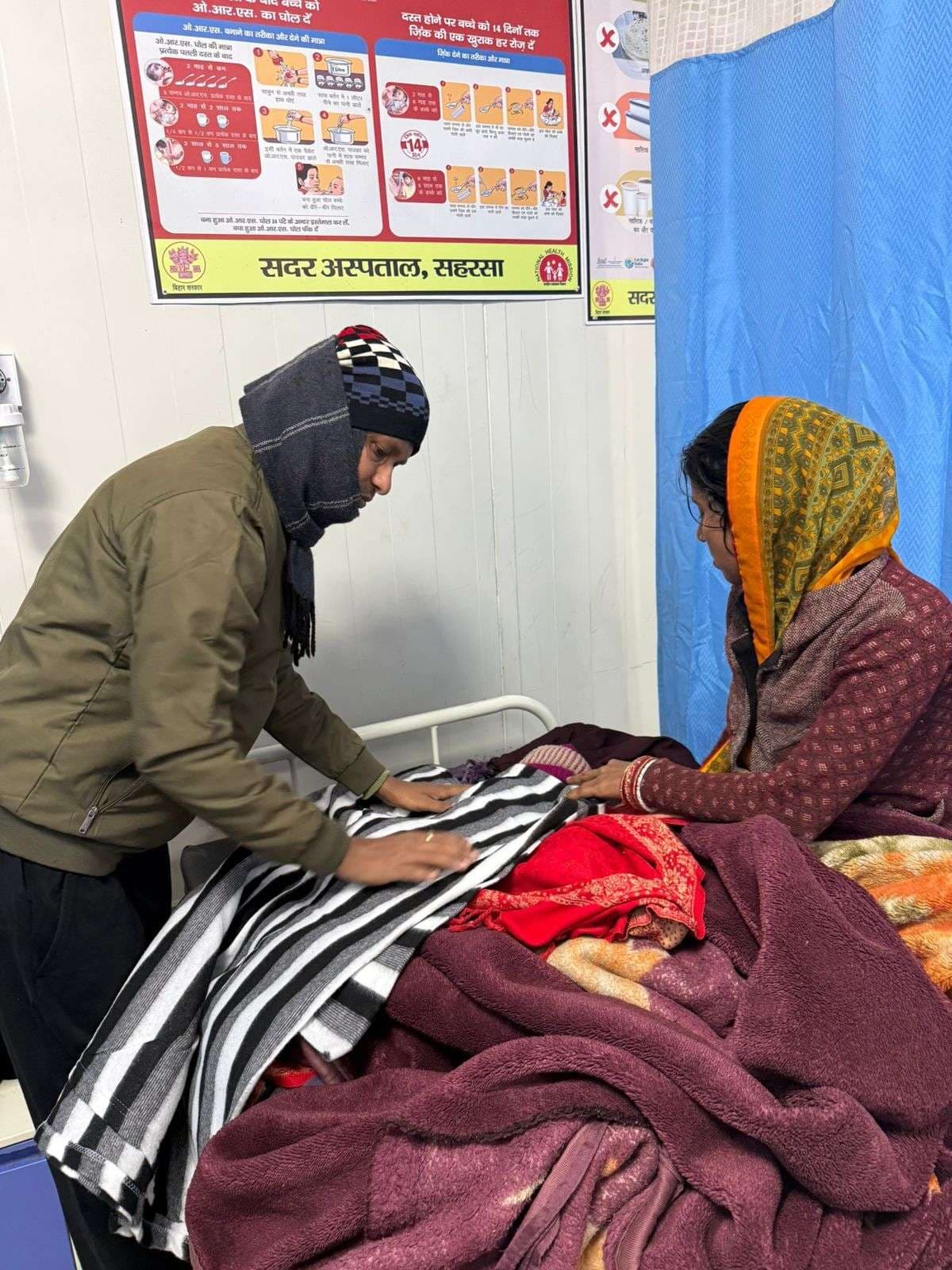 मारवाड़ी युवा मंच ने जरूरतमंदों के बीच किया कंबल वितरण