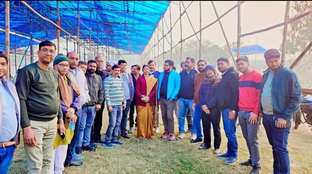 श्रीमद्भागवत कथा ज्ञान यज्ञ की तैयारी जोरों पर