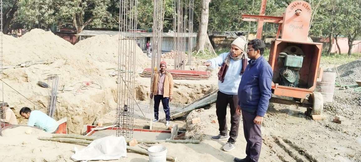 4.44 करोड़ से सीएचसी का कराया जा रहा निर्माण