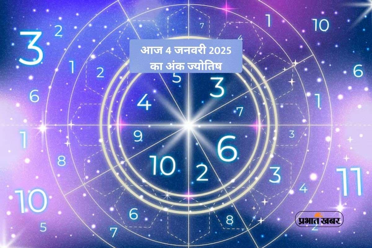 Numerology Horoscope Today: आज 4 जनवरी 2026 का अंक ज्योतिष, नंबर बताएगा आपका आज का भाग्य