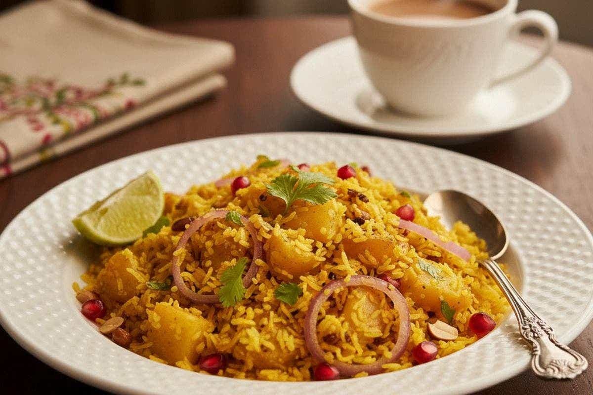 Aloo Kanda Poha Recipe: सुबह के नाश्ते में बनाएं गरमागरम और टेस्टी आलू कांदा पोहा, हेल्दी और स्वाद से भरपूर
