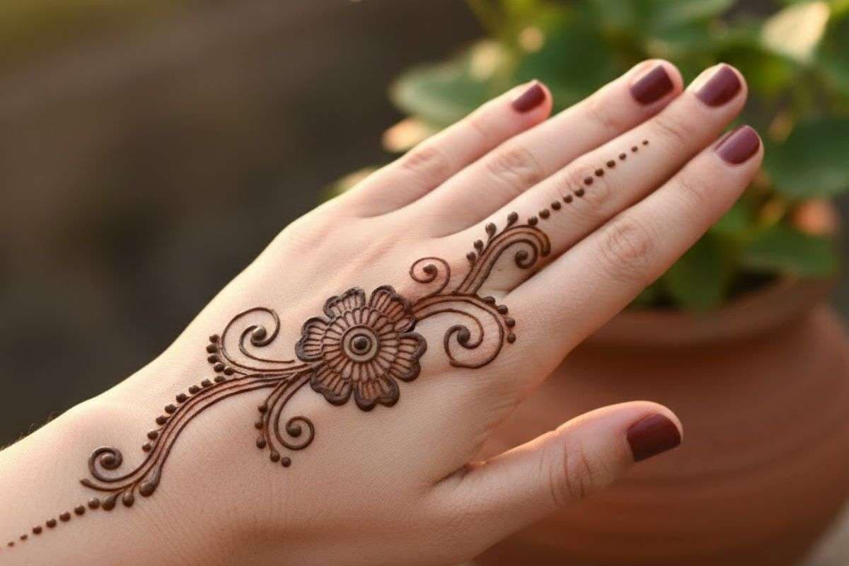 Arabic Mehndi Design