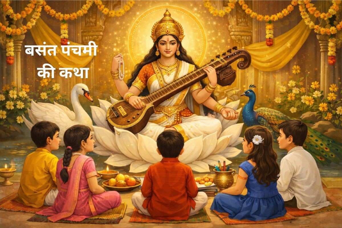 Basant Panchami Katha: आज सरस्वती पूजा के दिन जरूर सुनें ये कथा, बसंत पंचमी पर हो रही है विशेष पूजा
