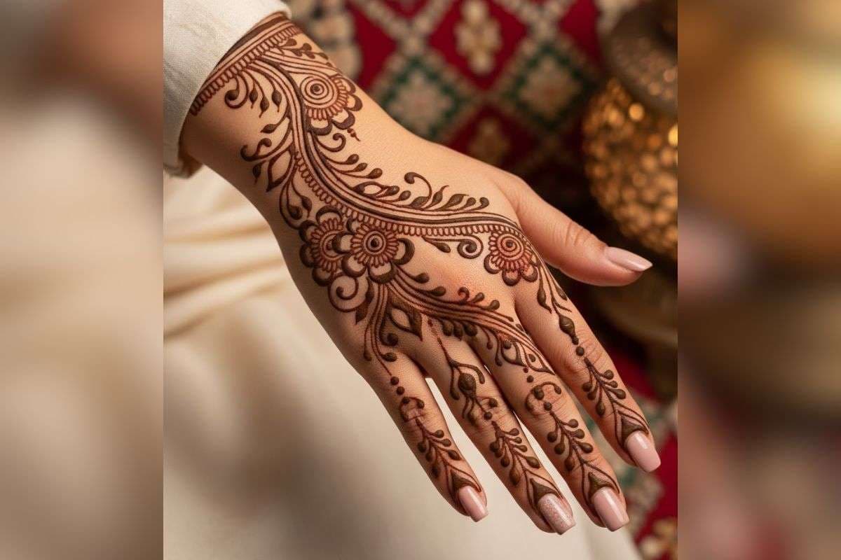 Bel Mehndi Design