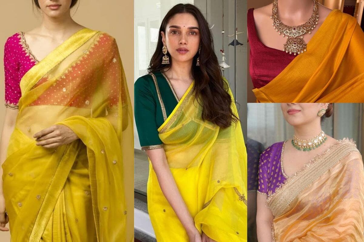 Best Blouse Colors For Yellow Saree: पीली साड़ी में परफेक्ट लुक पाने के लिए पहनें ये कॉन्ट्रास्ट ब्लाउज कलर्स, हर नजरें आप पर टिक जाएंगी