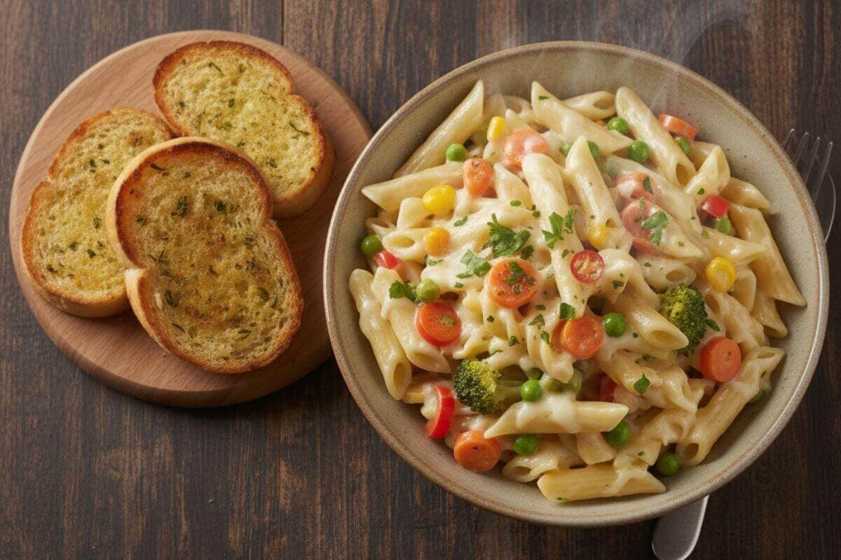 Cheesy Vegetable Pasta Recipe: बच्चों को खिलानी है हरी सब्जियां? इस तरह बनाएं चीजी वेजिटेबल पास्ता, मिनटों में चट कर जाएंगे पूरा टिफिन