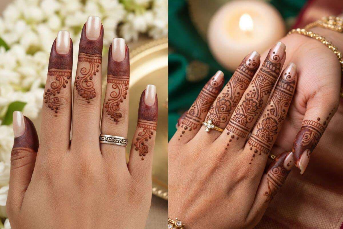 Finger Tip Mehndi Design