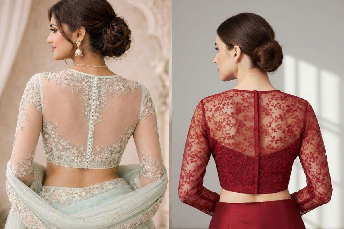 Fully covered back with net