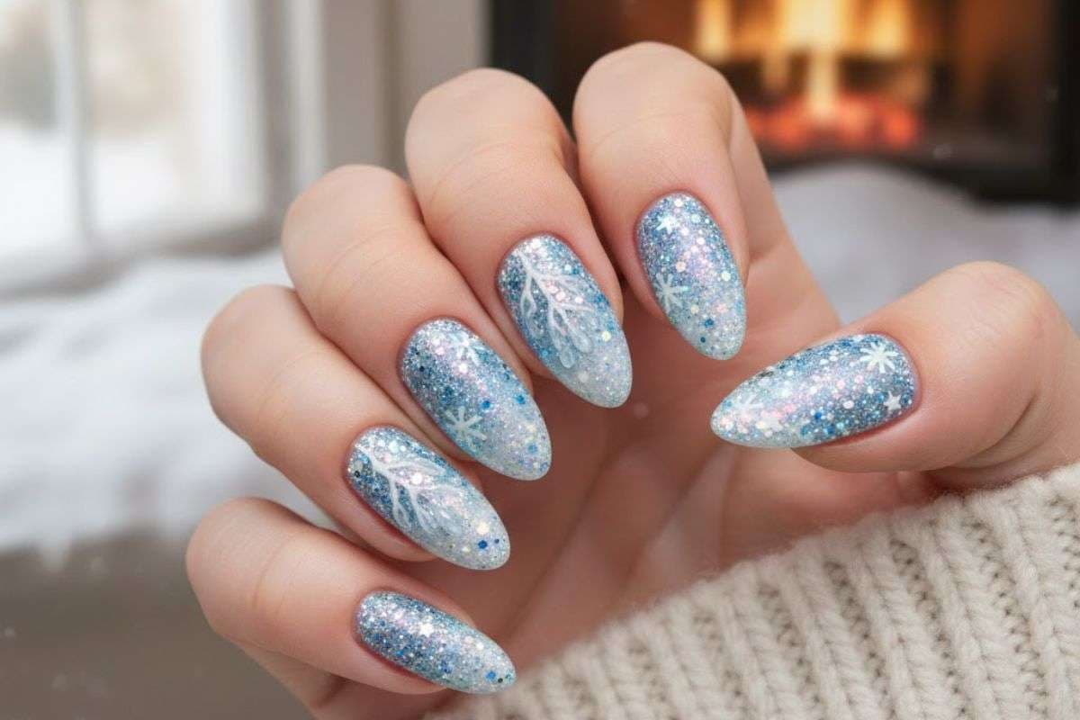 Glitter Nail Art