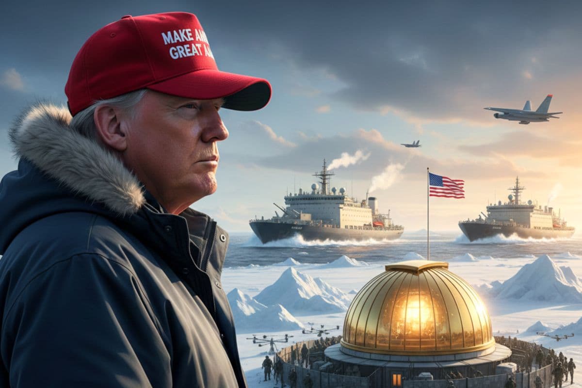 ग्रीनलैंड पर ट्रंप की नजर, ‘गोल्डन डोम’ की सुरक्षा जरूरत या आर्कटिक में ताकत बढ़ाने की चाल?