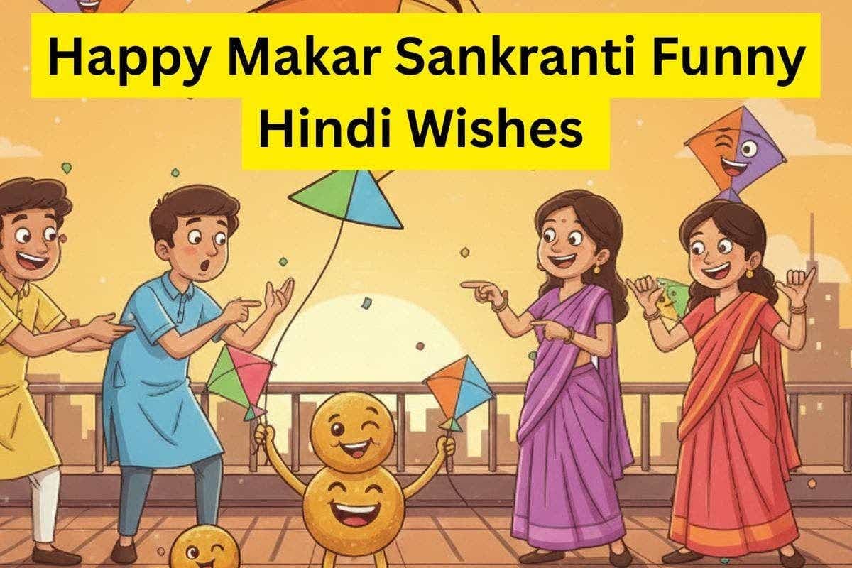 Happy Makar Sankranti Funny Wishes: मकर संक्रांति पर दोस्तों और परिवार को भेजें हंसी से भरपूर मजेदार और यूनिक शुभकामनाएं