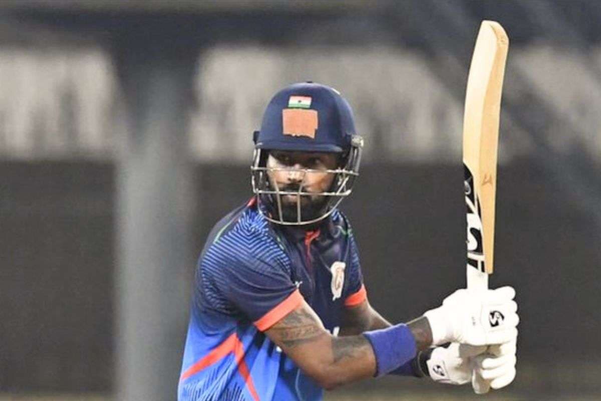 Vijay Hazare Trophy: बड़ौदा के लिए संकटमोचक बने हार्दिक पंड्या, विदर्भ के खिलाफ जड़ दिया शतक