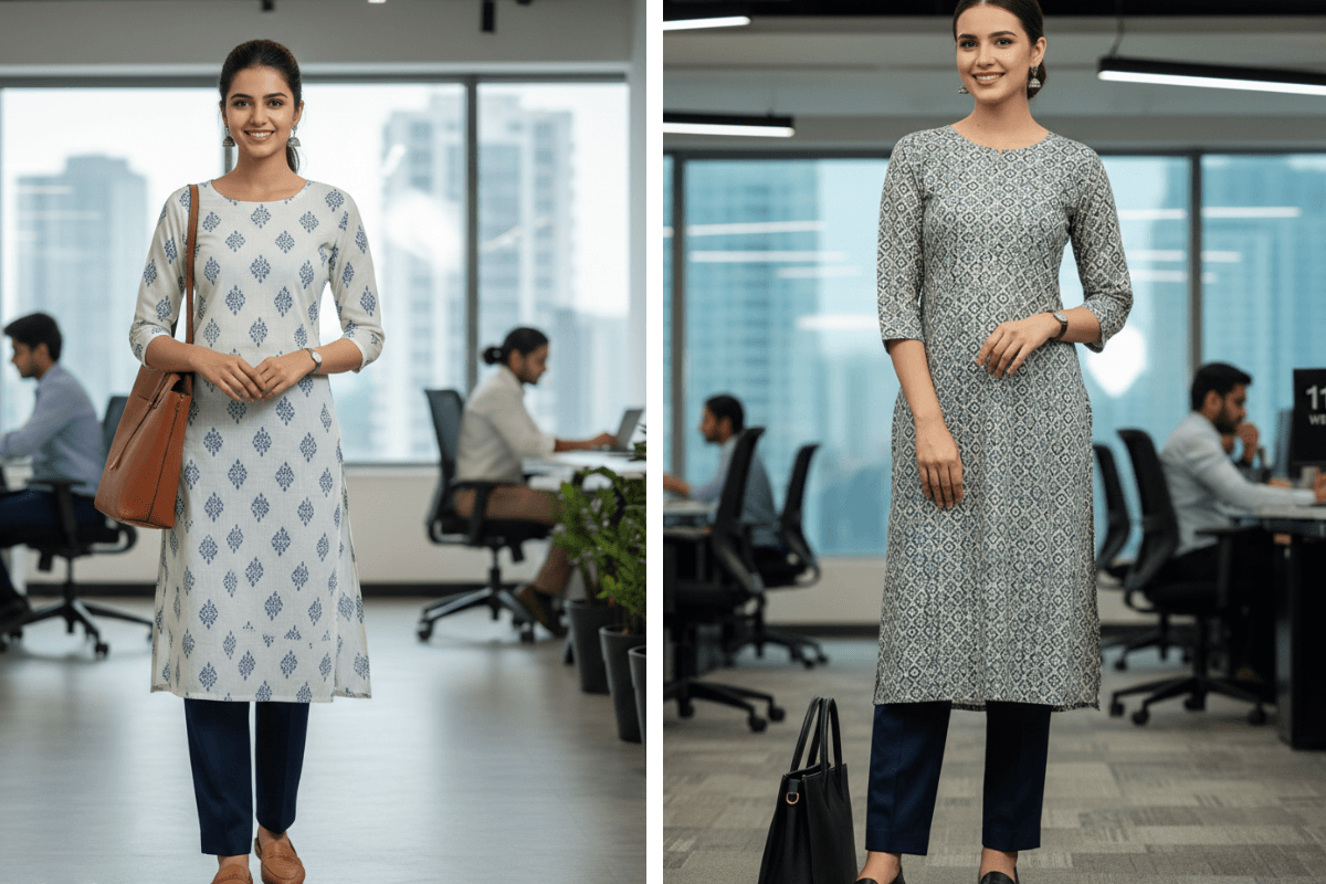 Comfortable and elegant Indian wear for the office