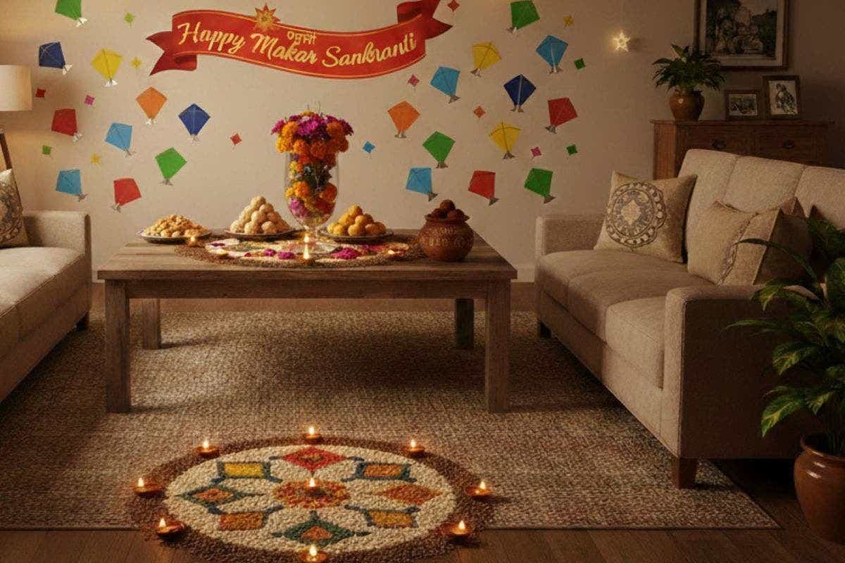 Makar Sankranti Home Decor Ideas: इस मकर संक्रांति घर सजाएं यूनिक और खास तरीकों से, जानें टॉप डेकोर आइडियाज