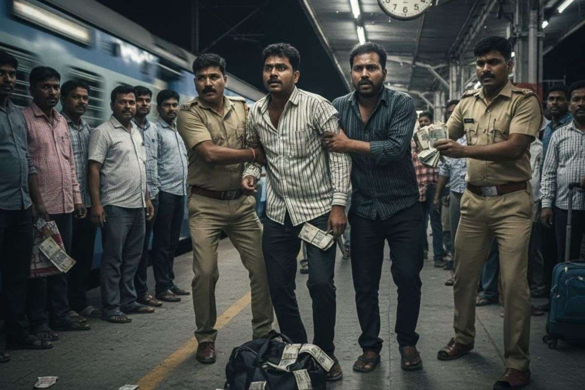 पटना जंक्शन पर फर्जी पुलिस बन 22.50 लाख की लूट, इसके बाद हुई बड़ी कार्रवाई, पूरा मामला जानिए