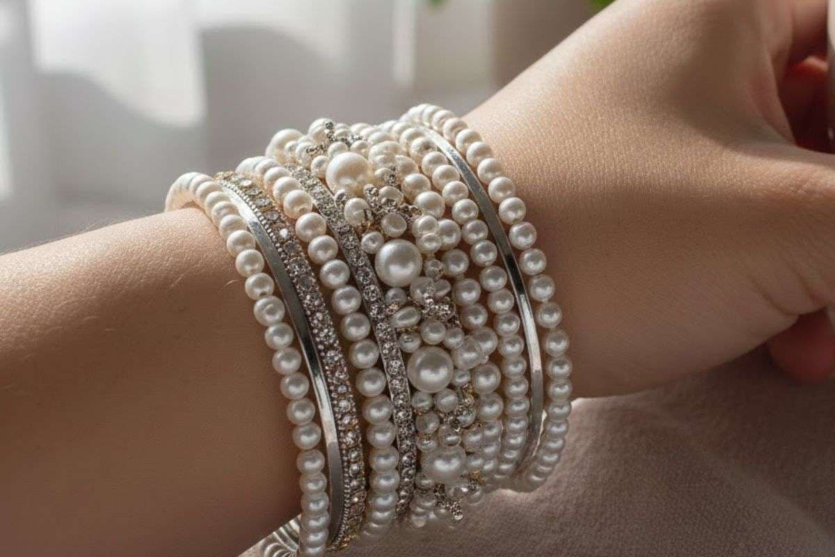 Pearl Bangles Design