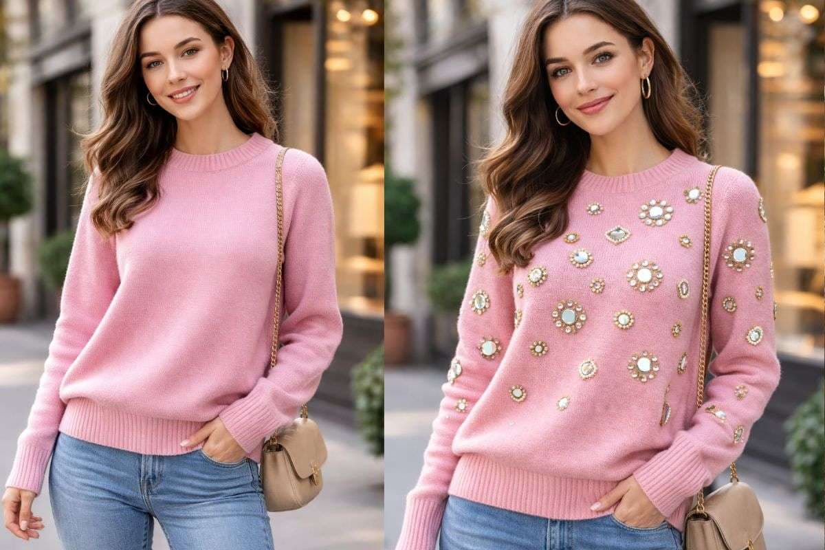 Pink Pullover Sweater