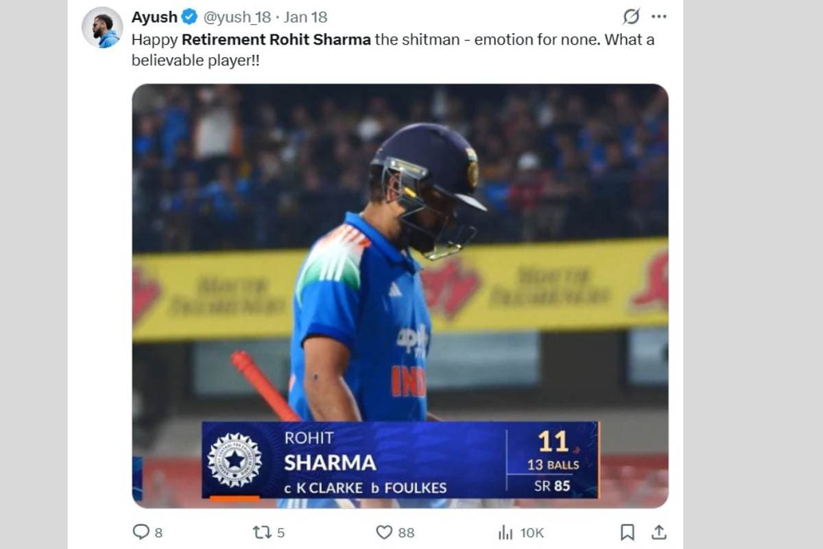 Rohit Sharma Retirement Tweet 4
