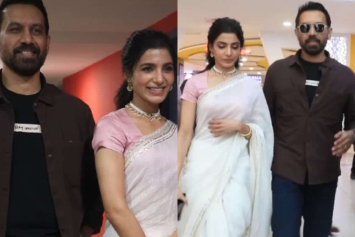 Samantha Ruth Prabhu: सामंथा की शादी के बाद पहली झलक, व्हाइट आउटफिट में दिखा स्टाइलिश अवतार