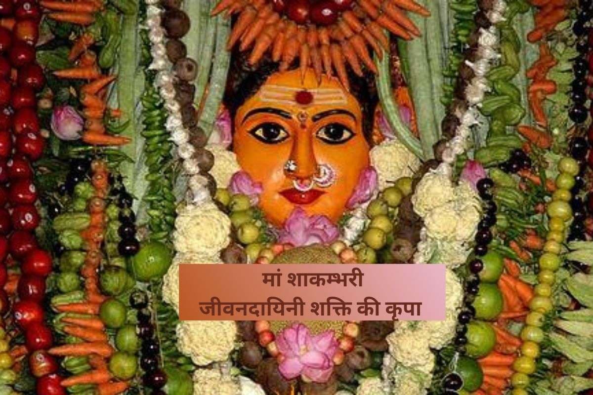 Shakambhari Mata: शाकंभरी माता की कृपा, जीवनदायिनी शक्ति और शाक-सब्जियों से समृद्धि का प्रतीक