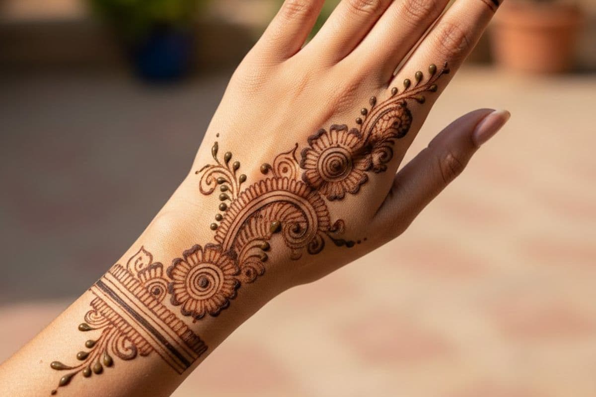 Simple Mehndi Design