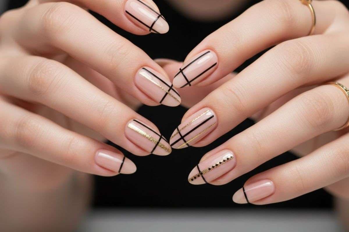 Simple and easy nail art