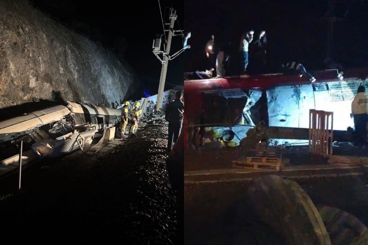 स्पेन के अंडालूसिया में रेल हादसा: 21 लोगों की मौत, पटरी से उतरकर दूसरी ट्रेन से टकराई हाई-स्पीड एक्सप्रेस
