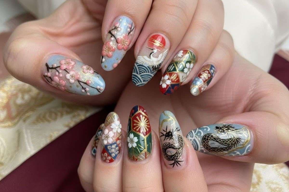 Traditional Nail Art