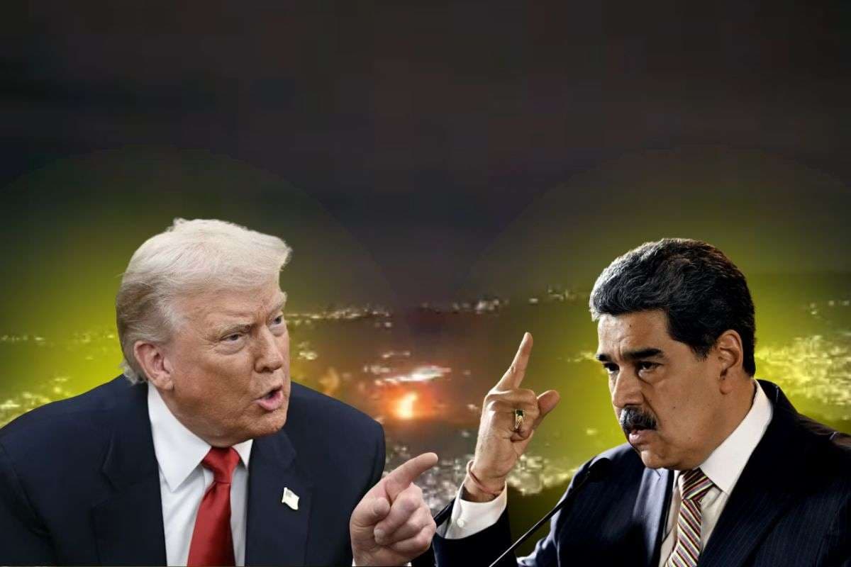 वेनेजुएला में तख्तापलट? मादुरो पत्नी के साथ गिरफ्तार, देश से बाहर ले जाए जाने का ट्रंप ने किया दावा