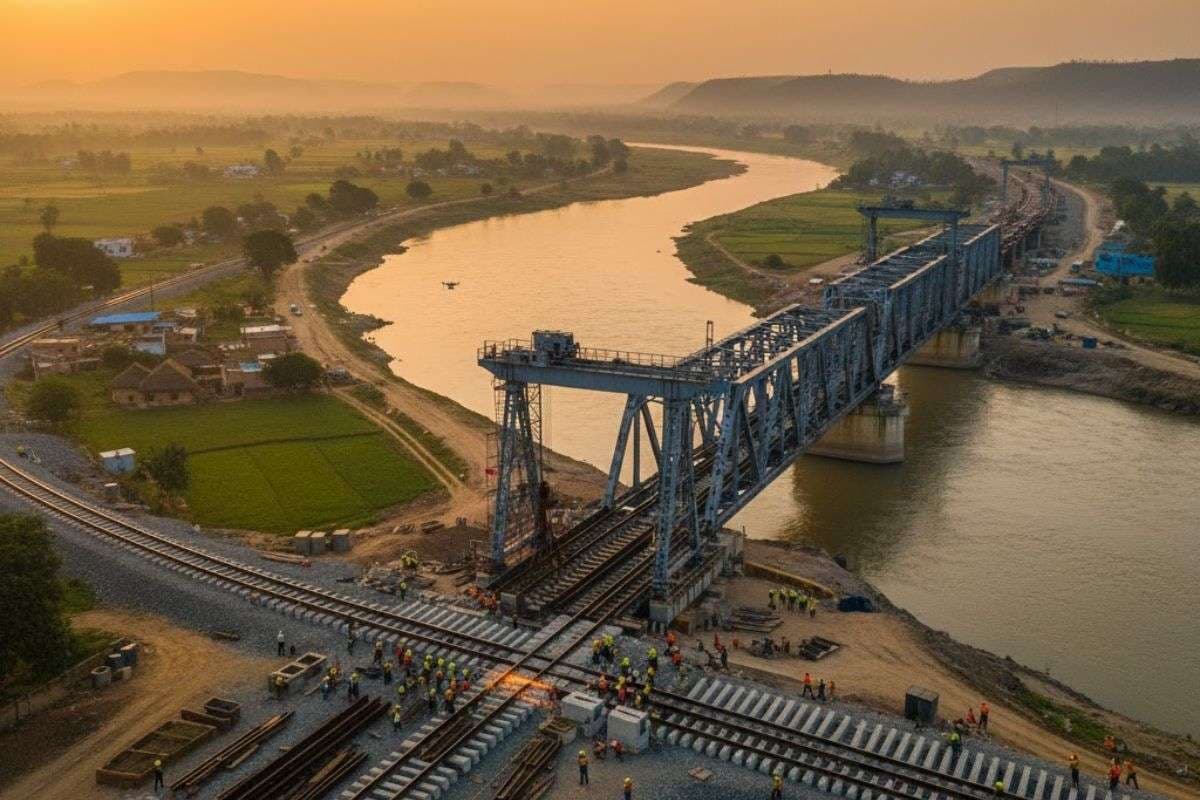 विक्रमशिला-कटरिया रेल पुल के लिए 421 एकड़ जमीन का सर्वे शुरू, 2029 तक बनकर होगा तैयार