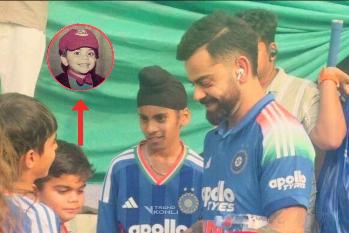 वाह क्या कार्बन कॉपी है! कोहली ने नन्हे फैन को देख दिया ऐसा रिएक्शन, Video हुआ वायरल