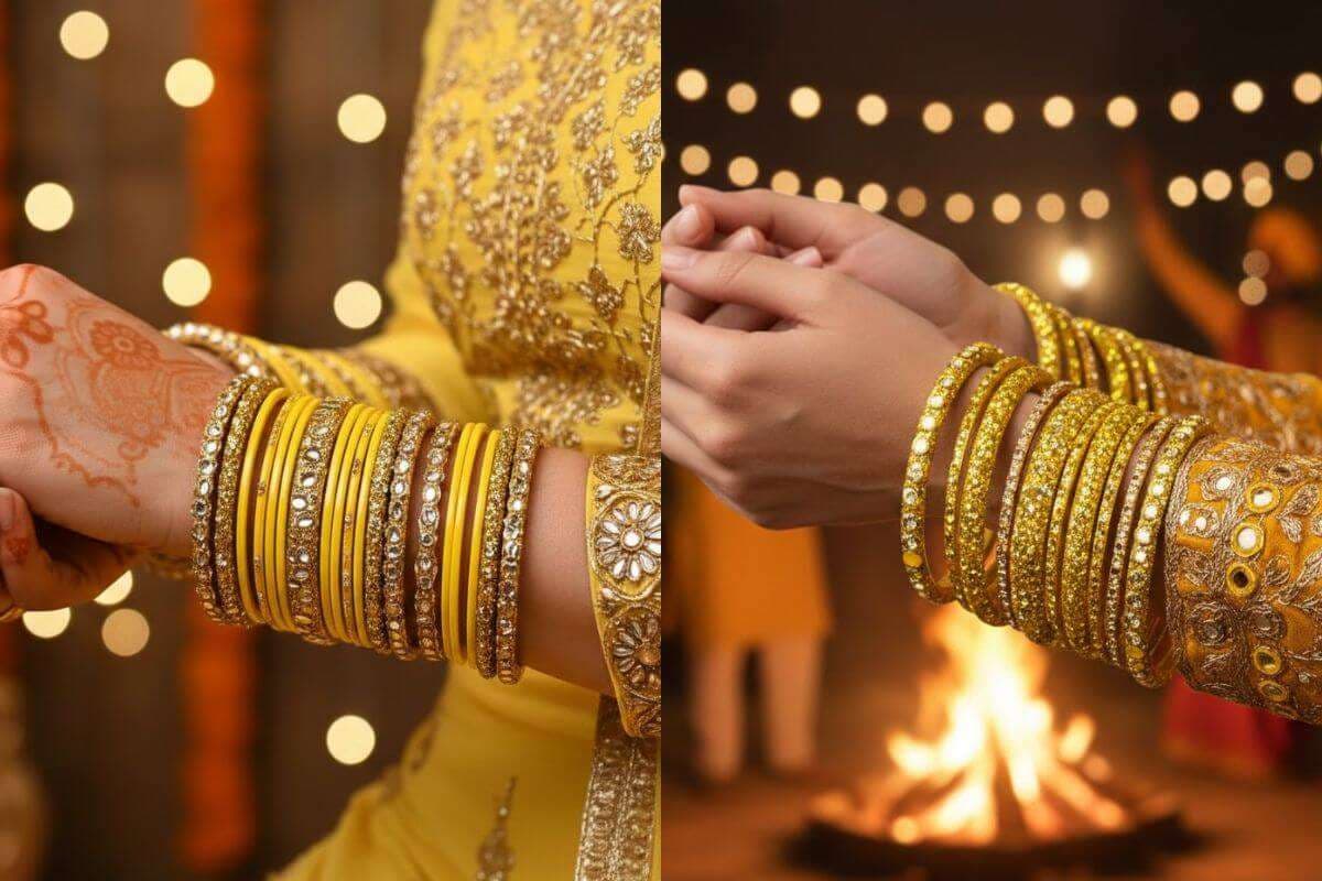 Yellow Bangles Design