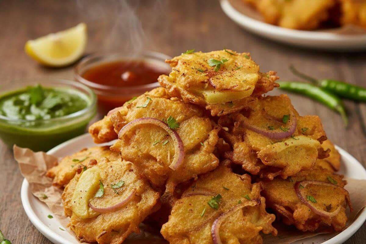 aloo pyaaz pakora