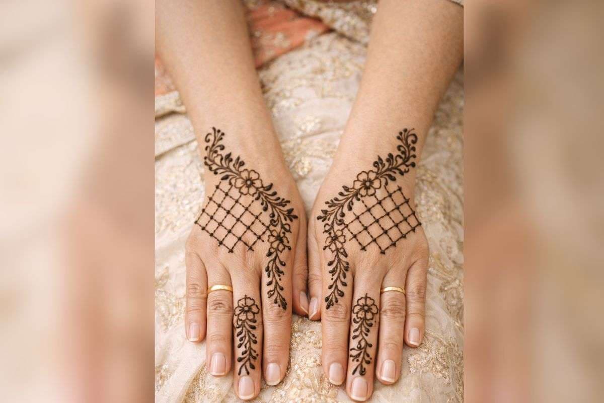 bail mehndi desigen