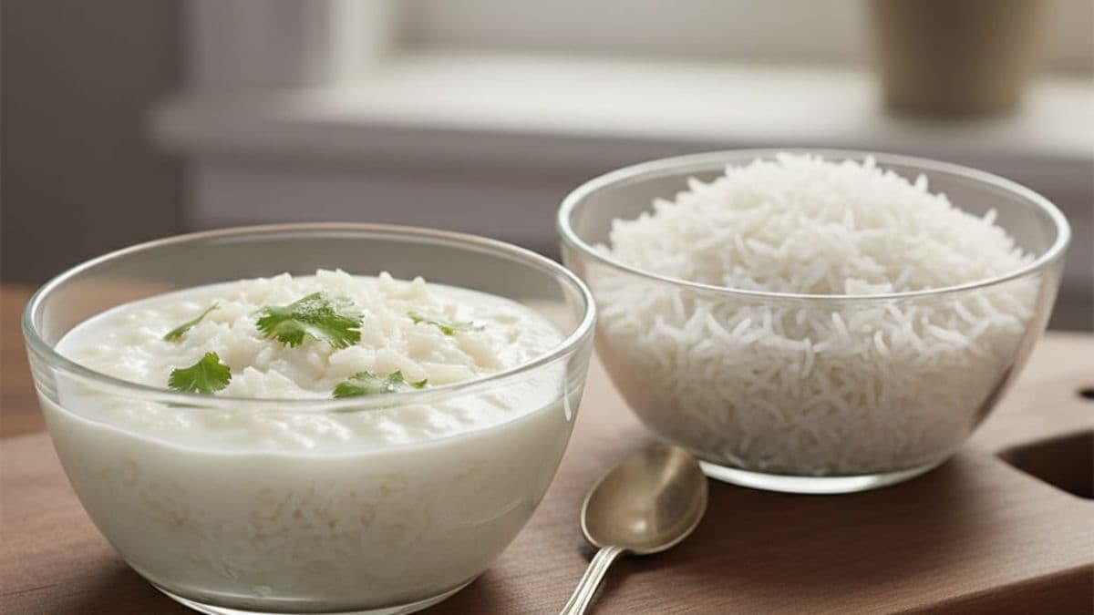 curd with cold rice