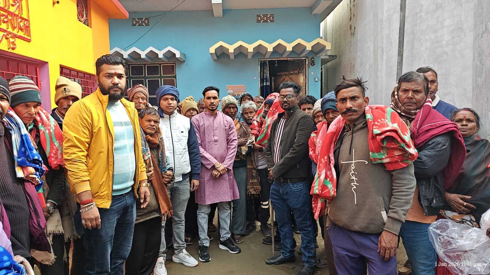 सेवा दिवस के रूप में मनाया नववर्ष