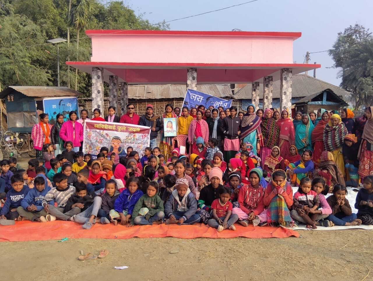 जन जागरण शक्ति संगठन के लोगों ने एक रैली निकाली